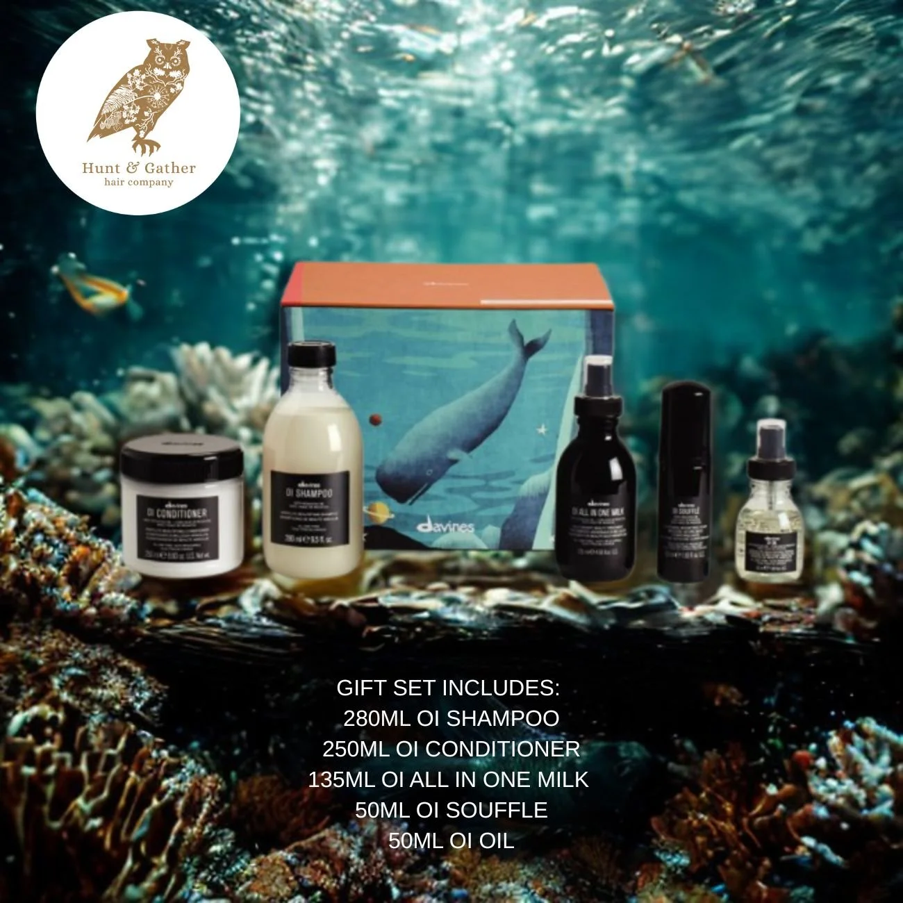 Oi Traditional gift set Davines — Hunt & Gather Hair Company